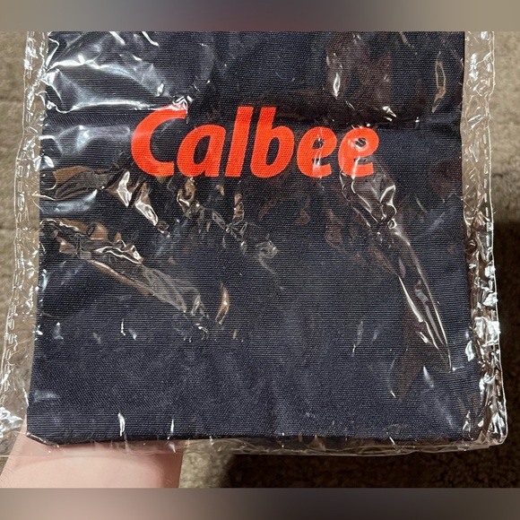 Calbee Kataage Potato Chips Black Pepper Japanese Snack Sm Drawstring Pouch Bag - Picture 6 of 6